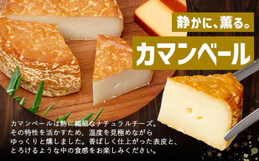 本土最南端スモーク工房のスモークチーズ3種倍々セット(プレーン180g×2、チェダー180g×2、カマンベール120g×2）