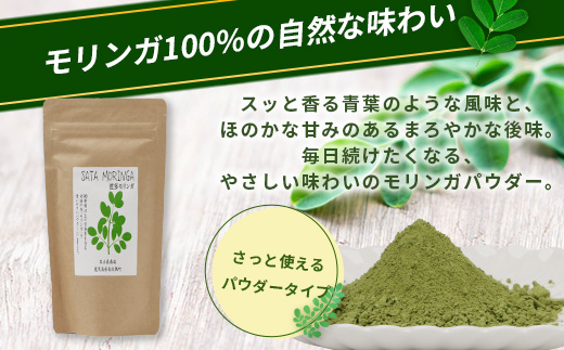 モリンガパウダー100g「本土最南端からのおくりもの」