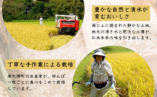 【先行予約】【数量限定】お米 ≪令和7年産≫ ひのひかり (5kg) 南大隅町 辺塚産 ｜鹿児島県 南大隅 白米 米 こめ コメ ご飯 大自然のお米 国産 産地直送 ≪2025年11月より順次発送≫ AL7602