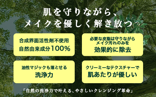 【100％自然由来】クレンジングクリーム（100ml×1本）│美容 化粧品 クレンジング 化粧落とし メイク落とし 優しい洗浄力 クリーム スキンケア 肌ケア ボディケア 天然植物エキス 乾燥肌 敏感肌 肌荒れ 保湿 潤い うるおい ハリ 弾力 毛穴 黒ずみ ボタニカノン BOTANICANON ケミカルフリー 鹿児島県 南大隅町 ボタニカルファクトリー BF-525