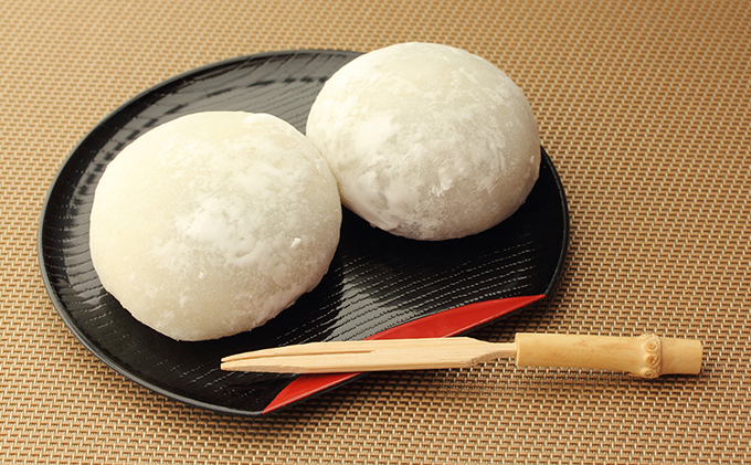 純白 ゆり根 大福 24個（2個入×12）［冷凍］和菓子 スイーツ  冷凍  白あん 白いんげん もち米 餅餡 国産  餅菓子 セット 名産 北海道 十勝 幕別町 忠類