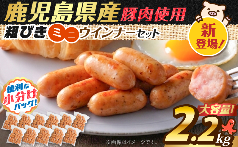 一口でぱくっとミニウインナー 200g×11P　K161-030_03
