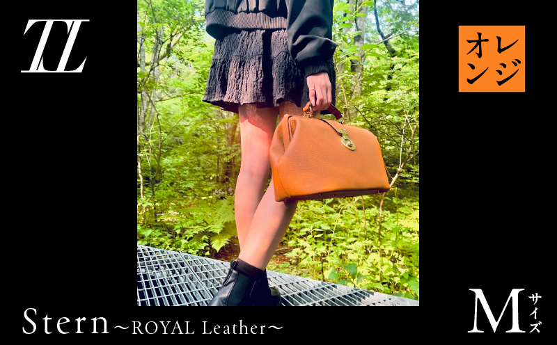 Stern〜ROYAL Leather〜 Mサイズ（オレンジ）　K338-002_02