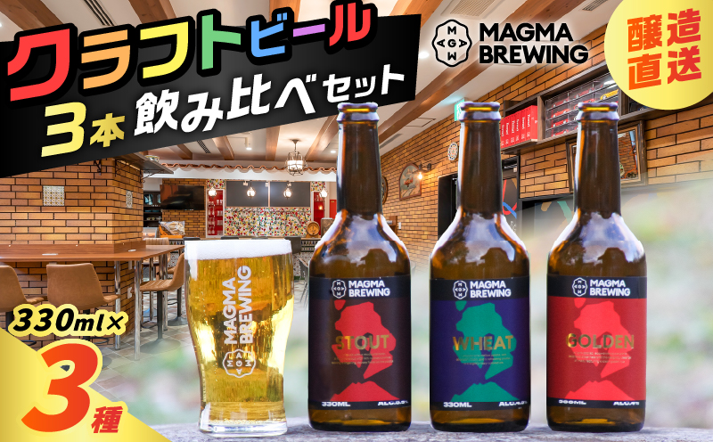 クラフトビール3本飲み比べセット　K267-001